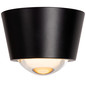 Preview: Lucide RIGON LED Deckenleuchte 6W Warmweiss Modern Schwarz 04116/06/30
