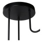Preview: Lucide PEPIJN Deckenleuchte 3x E14 Schwarz, Mattes Gold, Messing 05128/03/30 *B-Ware*