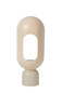 Preview: Lucide BARRIS E27 Tischlampe Modern Taupe 05549/01/41