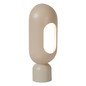 Preview: Lucide BARRIS E27 Tischlampe Modern Taupe 05549/01/41