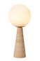 Preview: Lucide EVIN E27 Tischlampe Modern Opal 05551/01/61