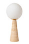 Preview: Lucide EVIN E27 Tischlampe Modern Opal 05551/01/61