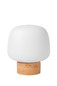 Preview: Lucide ANSTON E14 Tischlampe Modern Opal 05552/01/61