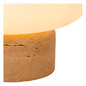 Preview: Lucide ANSTON E14 Tischlampe Modern Opal 05552/01/61