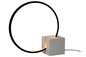 Preview: Lucide CIRKELIS LED Tischlampe 6W dimmbar Warmweiss Modern Schwarz 05555/06/30