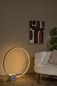 Preview: Lucide CIRKELIS LED Tischlampe 24W dimmbar Warmweiss Modern Schwarz 05555/24/30