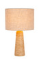 Preview: Lucide NIMUE E27 Tischlampe Modern Taupe 05556/81/41