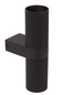 Preview: Lucide CLUBS GU10 Wandstrahler 2-fach Modern Schwarz 09239/02/30