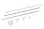 Preview: Lucide TRACK Starter-Set 1-Phasen Stromschienensystem 2 Meter Weiß 09950/00/31