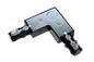 Preview: Lucide TRACK L-Verbinder 1-Phasen Stromschienensystem Rechts Schwarz 09950/04/30