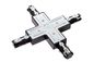 Preview: Lucide TRACK X-Verbinder 1-Phasen Stromschienensystem Schwarz 09950/08/30