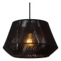 Preview: Lucide JESSICA Pendelleuchte 3x E27 Schwarz 10421/13/30