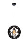 Preview: Lucide HANNELORE Pendelleuchte E27 Schwarz 10423/40/30