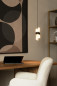 Preview: Lucide KLIGANDE LED Pendelleuchten 9W Warmweiss Modern Schwarz 70-150cm 13496/07/30