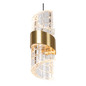 Preview: Lucide KLIGANDE LED Pendelleuchten 5-fach 7,8W dimmbar Warmweiss Modern Mattgold 70-150cm 13496/35/02