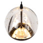 Preview: Lucide SENTUBAL LED Pendelleuchten 5-fach 5,2W dimmbar Warmweiss Modern Schwarz 70-150cm 13498/24/30