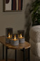 Preview: Lucide VELAS LED Tischlampe 3-fach 0,2W Warmweiss Modern Rauchfarbe 13500/03/65
