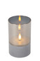 Preview: Lucide VELAS LED Tischlampe 3-fach 0,2W Warmweiss Modern Rauchfarbe 13500/03/65