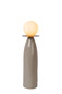 Preview: Lucide FIGARO G9 Tischlampe Modern Grau 13544/45/36