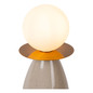 Preview: Lucide FIGARO G9 Tischlampe Modern Grau 13544/54/36