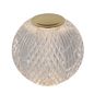 Preview: Lucide CINTRA LED Tischlampe 3-Stufen-Dimmer 1,5W dimmbar Transparent, Mattes Gold, Messing 95Ra 13599/01/60