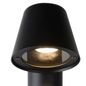 Preview: Lucide DINGO-LED LED Pollerleuchte GU10 5W dimmbar Anthrazit IP44 14881/70/30