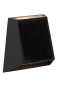 Preview: Lucide LUTON LED Wandleuchte 1W dimmbar IP54 Steuerbare Lichtfarbe Modern Schwarz 15815/01/30