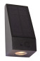 Preview: Lucide IRWIN LED Wandleuchte 2W dimmbar IP54 Steuerbare Lichtfarbe Modern Schwarz 15816/02/30
