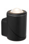 Preview: Lucide ERIN LED Wandstrahler 5W IP65 Warmweiss Modern Schwarz 15820/05/30