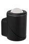 Preview: Lucide ERIN LED Wandstrahler 5W IP65 Warmweiss Modern Schwarz 15820/05/30