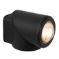 Preview: Lucide ERIN LED Wandstrahler 5W IP65 Warmweiss Modern Schwarz 15820/05/30
