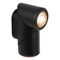 Preview: Lucide ERIN LED Wandstrahler 2-fach 5W IP65 Warmweiss Modern Schwarz 15820/10/30