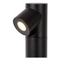 Preview: Lucide IBAMBA LED Pollerleuchte 6W IP65 Warmweiss Modern Schwarz 15850/05/30