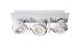 Preview: Lucide LANDA LED Deckenleuchte 3x GU10 Dim-to-warm 3x 5W dimmbar 360° drehbar Weiß 95Ra 17906/16/31