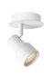 Preview: Lucide SIRENE-LED LED Deckenleuchte GU10 5W dimmbar 360° drehbar Weiß IP44 17948/05/31