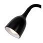 Preview: Lucide MILO LED Schreibtischleuchte 3,2W mit flexiblem Lesearm Schwarz 18673/03/30