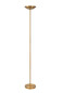 Preview: Lucide ZENITH LED Stehleuchte 20W dimmbar drehbar Mattes Gold, Messing 19791/20/02