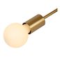 Preview: Lucide LESTER Deckenleuchte 4x E27 Mattes Gold, Messing 21118/04/02