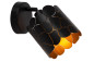 Preview: Lucide ALMELO E14 Wandstrahler Modern Schwarz 15-20cm 21234/01/30