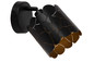 Preview: Lucide ALMELO E14 Wandstrahler Modern Schwarz 15-20cm 21234/01/30