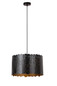 Preview: Lucide ALMELO E27 Pendelleuchten Modern Schwarz 60-155cm 21434/40/30