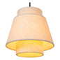 Preview: Lucide TRIBUTE E27 Pendelleuchten 3-fach Landhausstil Beige 70-150cm 21435/03/38