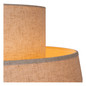 Preview: Lucide TRIBUTE E27 Pendelleuchten Landhausstil Beige 90-180cm 21435/60/38