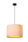 Preview: Lucide FOLD E27 Pendelleuchten Modern Weiß 60-158cm 21439/40/31