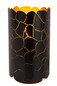 Preview: Lucide ALMELO E27 Tischlampe Modern Schwarz 21534/15/30