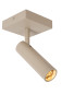 Preview: Lucide GRADO GU10 (MR11) Deckenstrahler Modern Taupe 22974/01/41