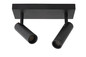 Preview: Lucide GRADO GU10 (MR11) Deckenstrahler 2-fach Modern Schwarz 22974/02/30