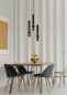 Preview: Lucide MARGARY LED Pendelleuchte 3x 4W dimmbar Schwarz 90Ra 24402/15/30