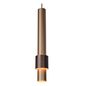 Preview: Lucide MARGARY LED Pendelleuchte 5x 4,2W dimmbar Kaffee, Mattes Gold, Messing 90Ra 24402/30/96
