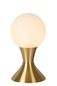Preview: Lucide MOYA Tischlampe G9 Mattes Gold, Messing, Opal 25516/01/02